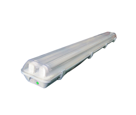 T8 twin tube LED weatherproof fittings emergency waterproof luminaires vapor tight luminaires